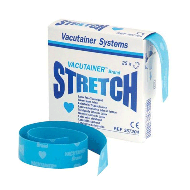 Box of 25 Vacutainer Stretch tourniquets 