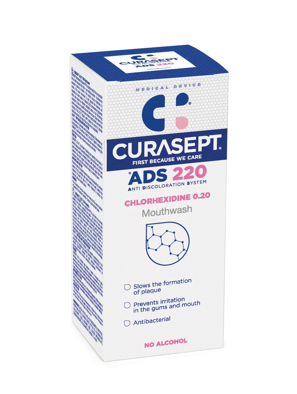 Curasept ADS220 Chlorhexidene Mouthwash 0.2% 200ml