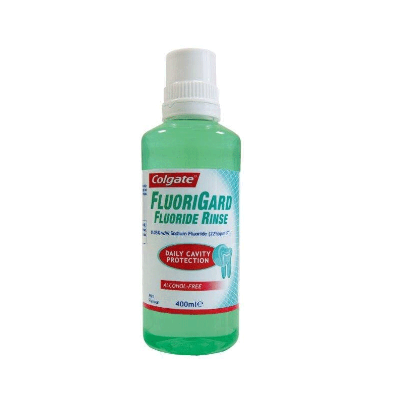 Colgate Fluorigard Alcohol Free Mouthwash 4 x 400ml