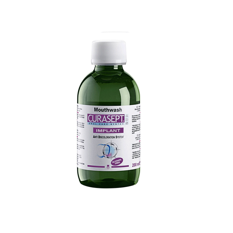 Curasept DNA/ADS Implant Pro Oral Rinse 0.20% Chlorhexidine With Hyaluronic Acid 200ml