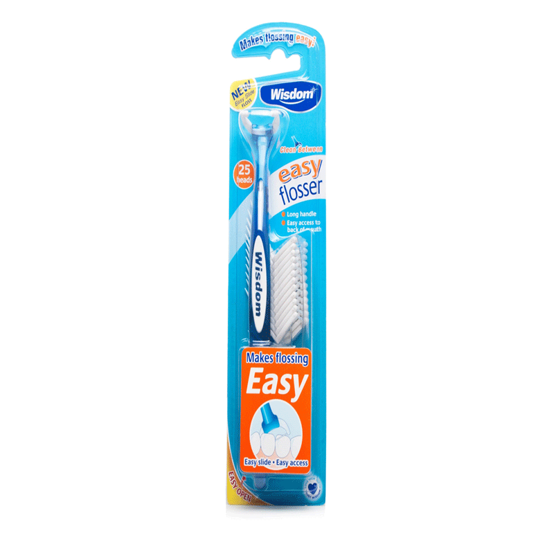Wisdom Easy Floss 25pk + Handle