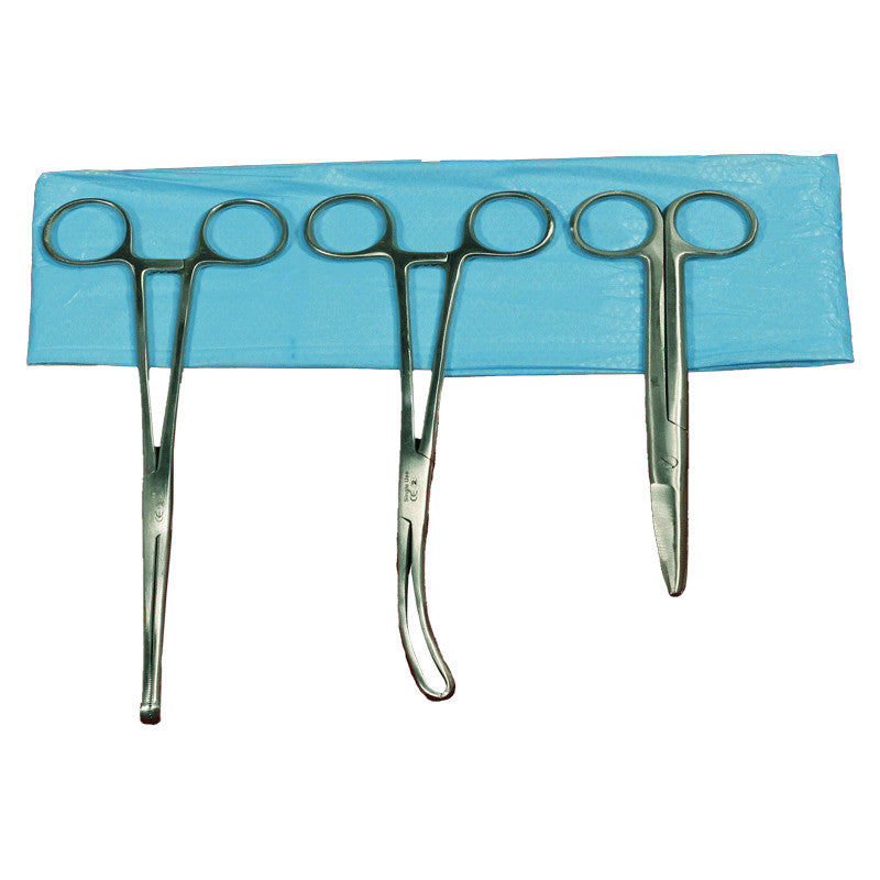 Set of surgical instruments for IUCD procedure