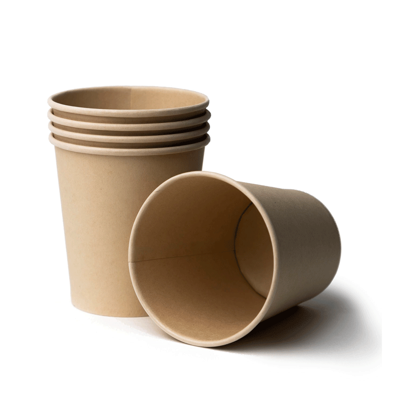Bamboo Paper Drinking Cups 6oz Case of 1000