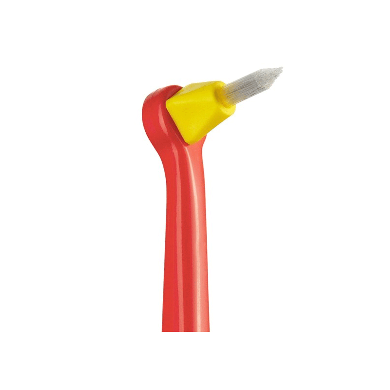 Tepe interspace brush with one handle and 12 heads