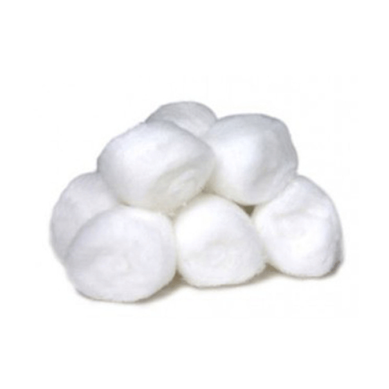 Cotton Wool Balls (sterile, 5 balls per pack)