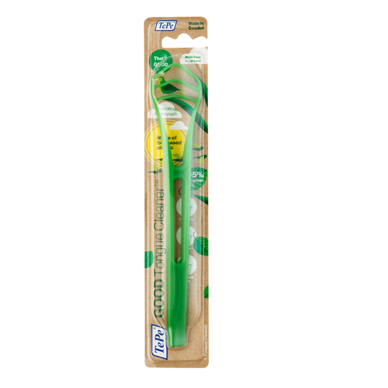 Tepe Tongue Cleaner in blister packaging