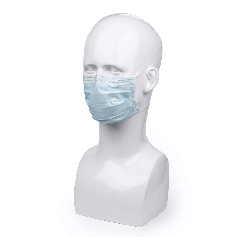 Ultra Sensitive Type IIR Ear-loop Face Masks x50 BLUE