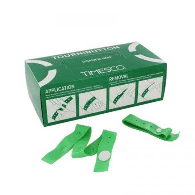 TourniButton Singe Use Tourniquets (Box 100)