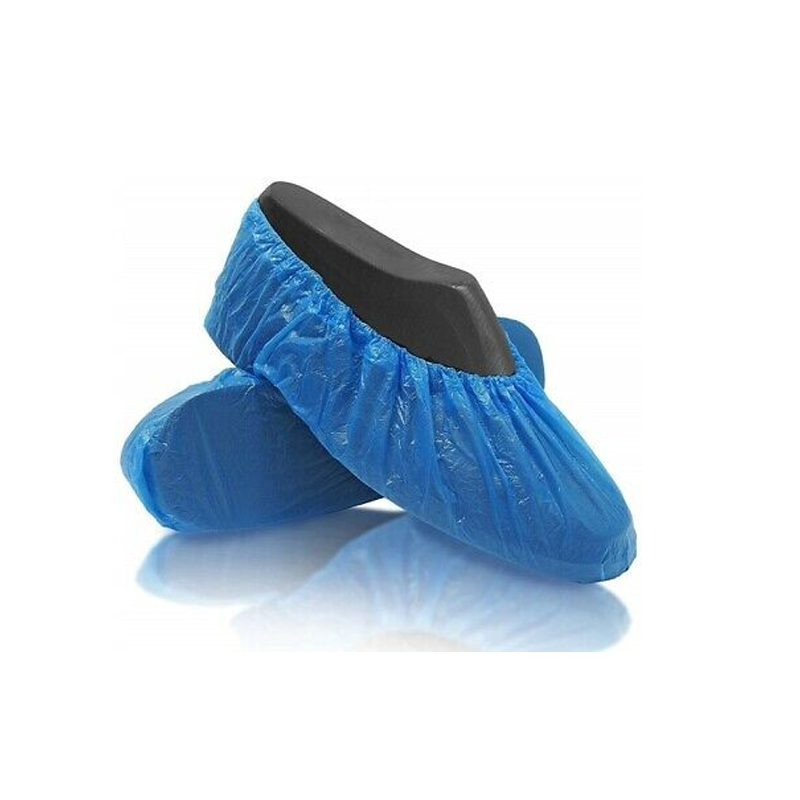 Disposable blue overshoes