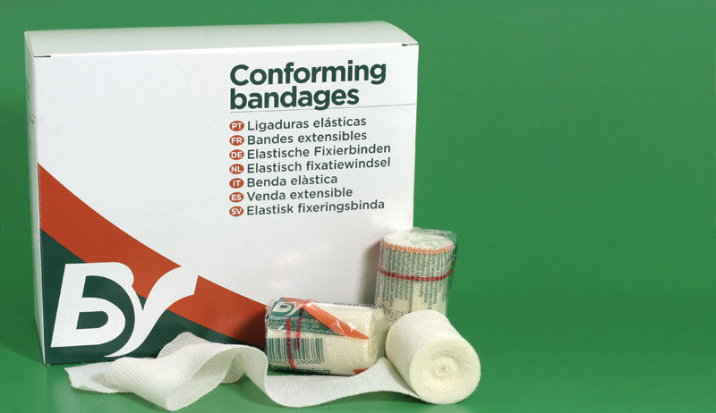Cotton conforming bandages