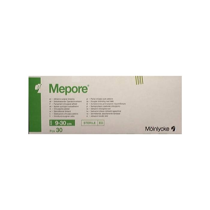Mepore Self Adhesive Wound Dressings 9cm x 30cm (30)