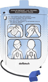 Defibtech Paediatric Pads Electrodes